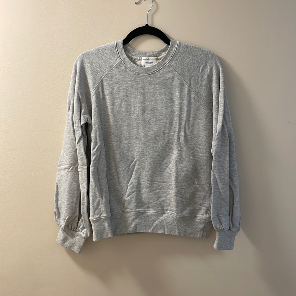 David Lerner Puff Sleeve Sweatshirt